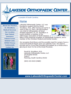 Lakeside Orthopaedic Center, LLC, Orthopaedics